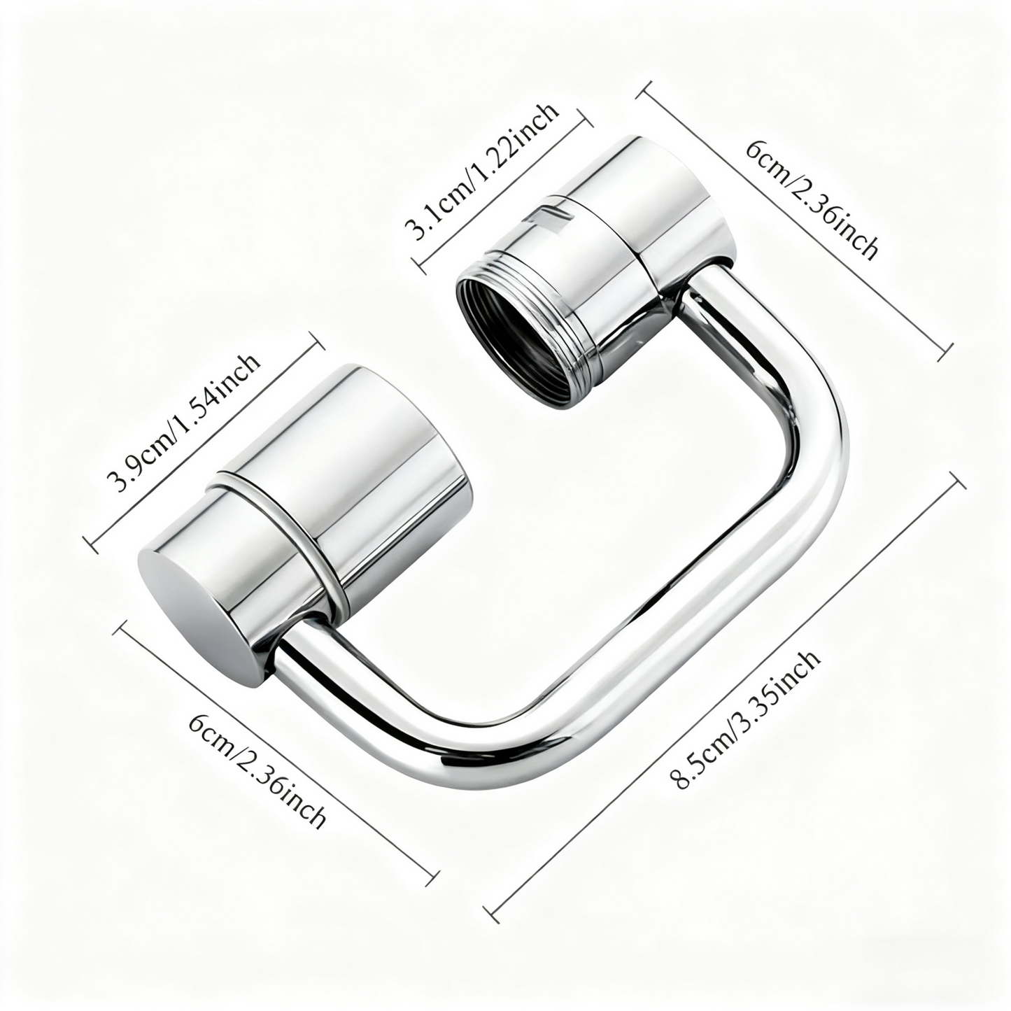 360° Rotating Faucet Extender ā Adjustable Splash-Proof Kitchen Tap Nozzle with Dual Water Modes, Universal Sink Aerator, Water-Saving Swivel Filter Faucet for Home & Bathroom Use