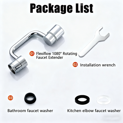360° Rotating Faucet Extender – Adjustable Splash-Proof Kitchen Tap Nozzle with Dual Water Modes, Universal Sink Aerator, Water-Saving Swivel Filter Faucet for Home & Bathroom Use