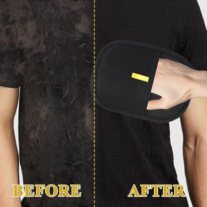 Pet Double Sided Grooming Gloves,Static Removal Gloves for Pet Hair,Multi-Function,For Washing,Hair Removal,Beauty,Sofa,Bed Sheets,Clothes,Suitable for Cats and Dogs