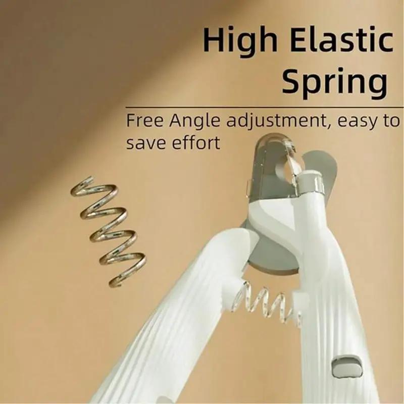 NEW 2 in 1 Professional LED Pet Nail Clipper and Nail File - With LED Light to Avoid Over- Cutting Nails, for Pet with the light Nails, Easy & Safe Essential Pet Care Supply