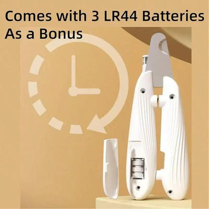 NEW 2 in 1 Professional LED Pet Nail Clipper and Nail File - With LED Light to Avoid Over- Cutting Nails, for Pet with the light Nails, Easy & Safe Essential Pet Care Supply