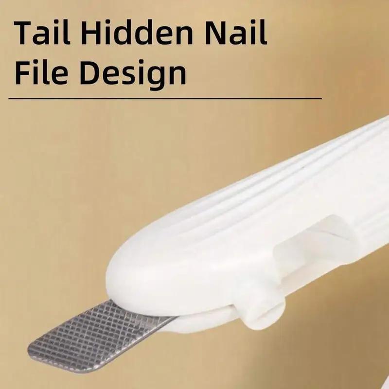 NEW 2 in 1 Professional LED Pet Nail Clipper and Nail File - With LED Light to Avoid Over- Cutting Nails, for Pet with the light Nails, Easy & Safe Essential Pet Care Supply